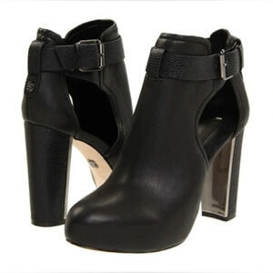 BCBGMaxAzria Leather Heeled Booties
